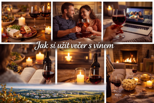 Jak si užít večer s vínem (i doma)