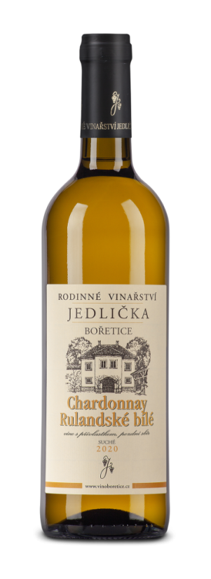 BIO Chardonnay, Rulandské b. 2020, 100% přírodní složení z Jižní Moravy